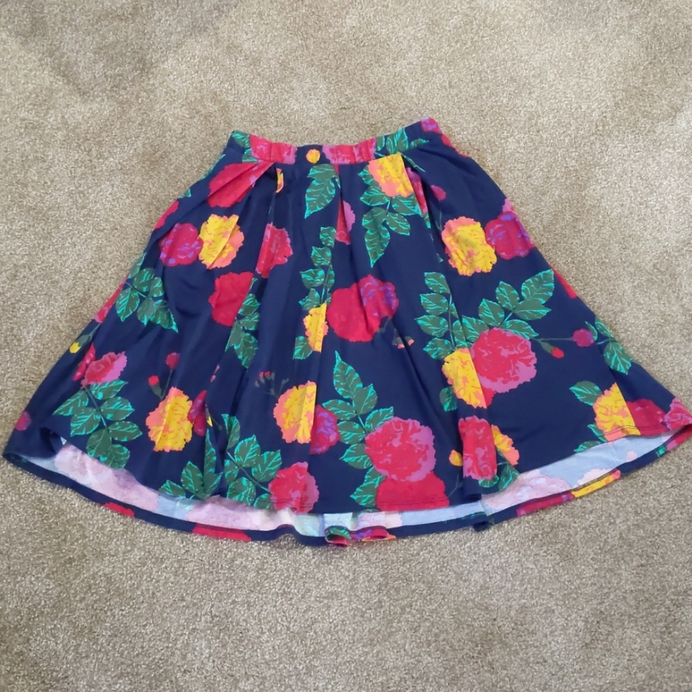Lularoe Madison Floral Skirt
